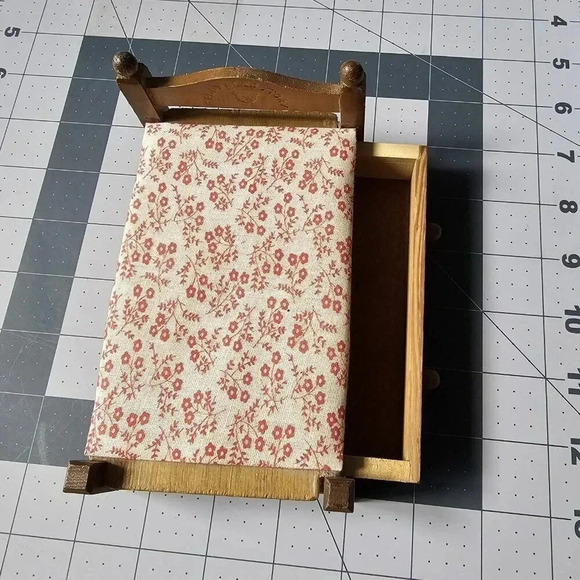 Teddy Bear Story (Applause Toy Co.) Furniture & Mini Flocked Bear (Lot 7 pcs) - Picture 9 of 16